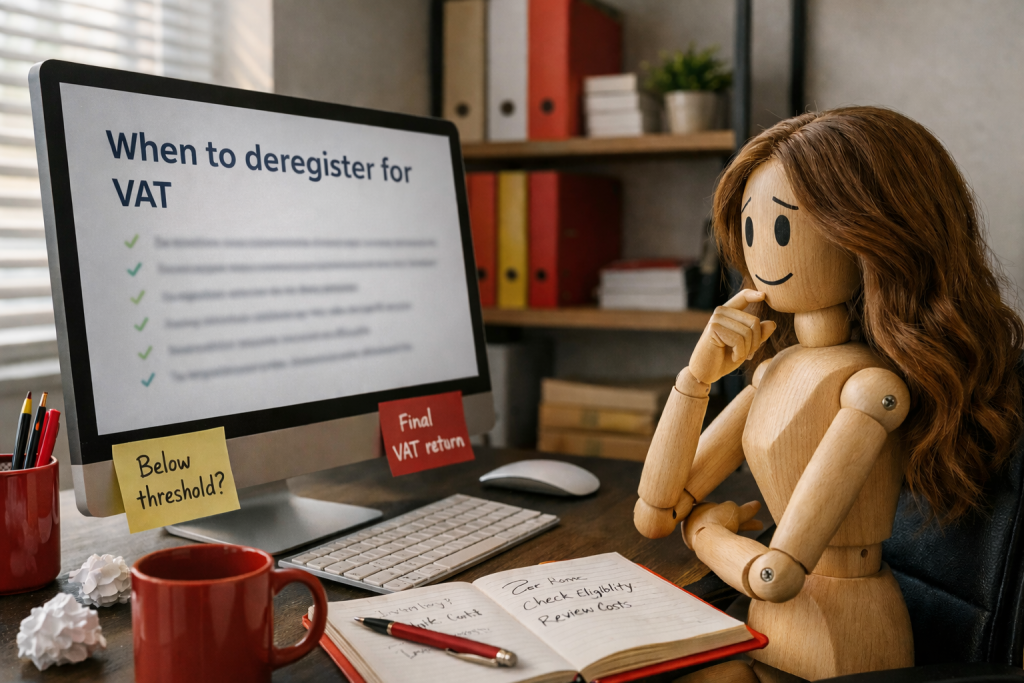 When to deregister for VAT