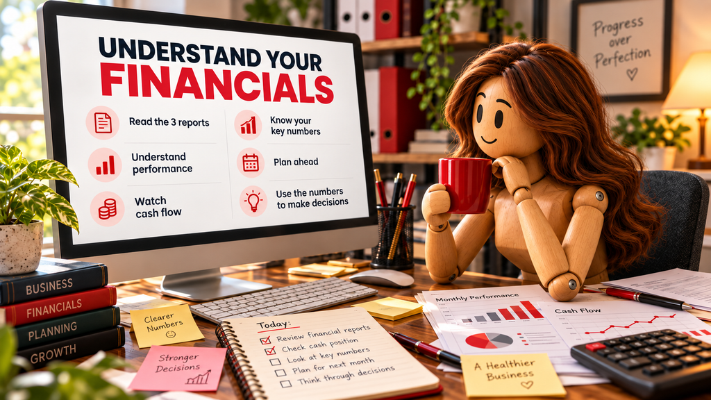 I get my financials every month, but I don’t really know what I’m looking at. Where do I start?